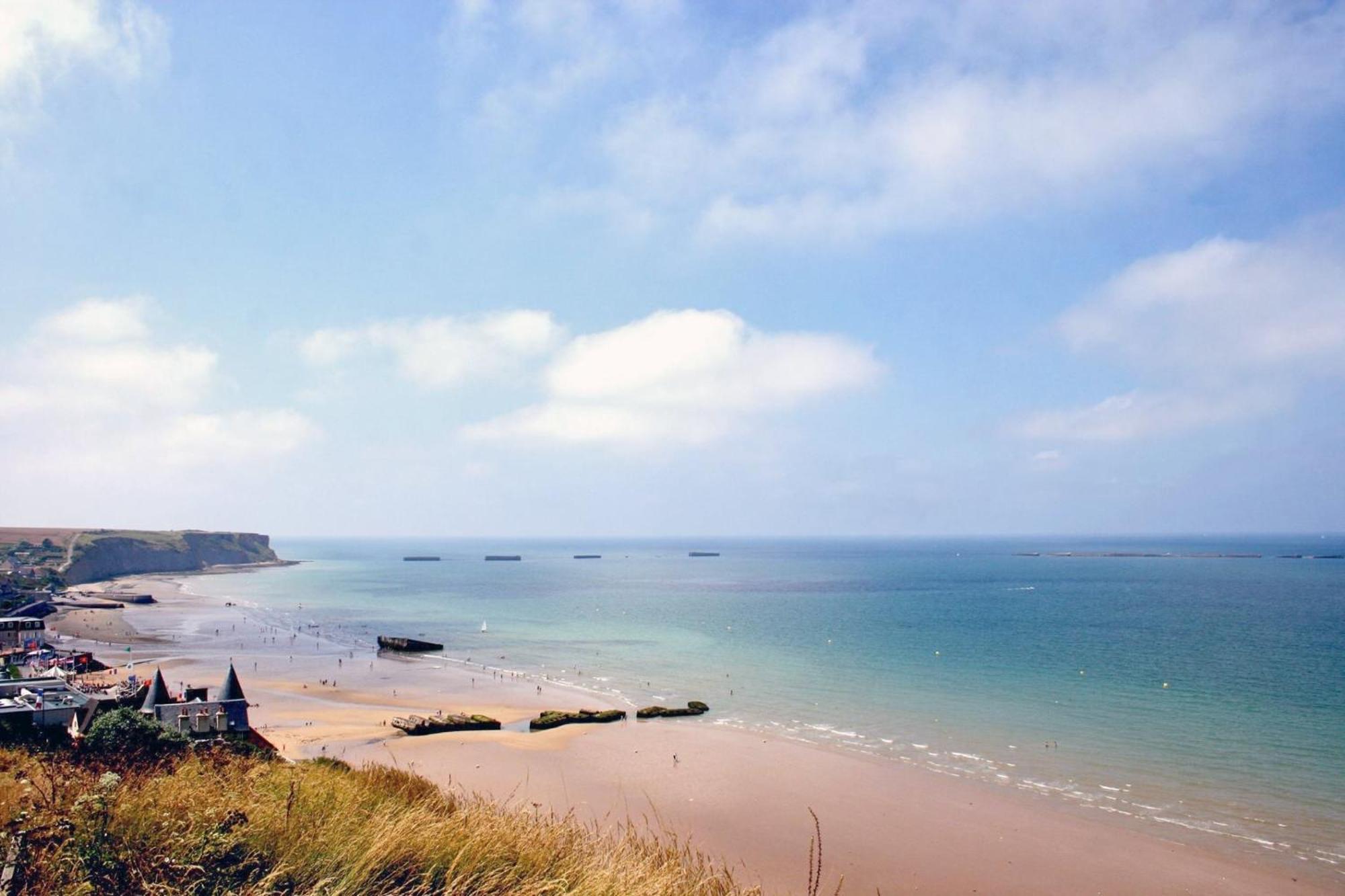 Les Dunes, Maison Neuve 8 P Bien Equipee Jardin Clos, Parking, Garage A 850 M De La Plage Et Centre Bourg, Sur Plages Du Debarquement Pres Arromanches Et Bayeux Asnelles Extérieur photo